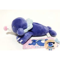 Authentic Pokemon center plush, Kuttari Popplio sleeping 18cm long 